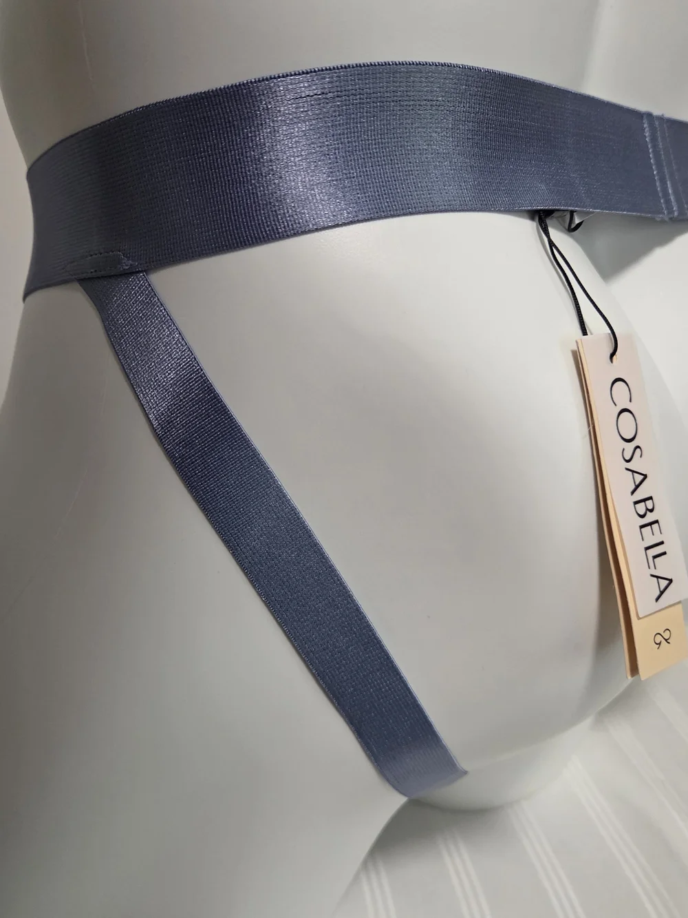 Cosabella Men's Jockstrap In Blue Diamond
